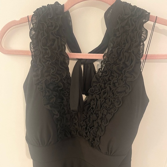 Blu sage black party dress, size 8 - Picture 4 of 4